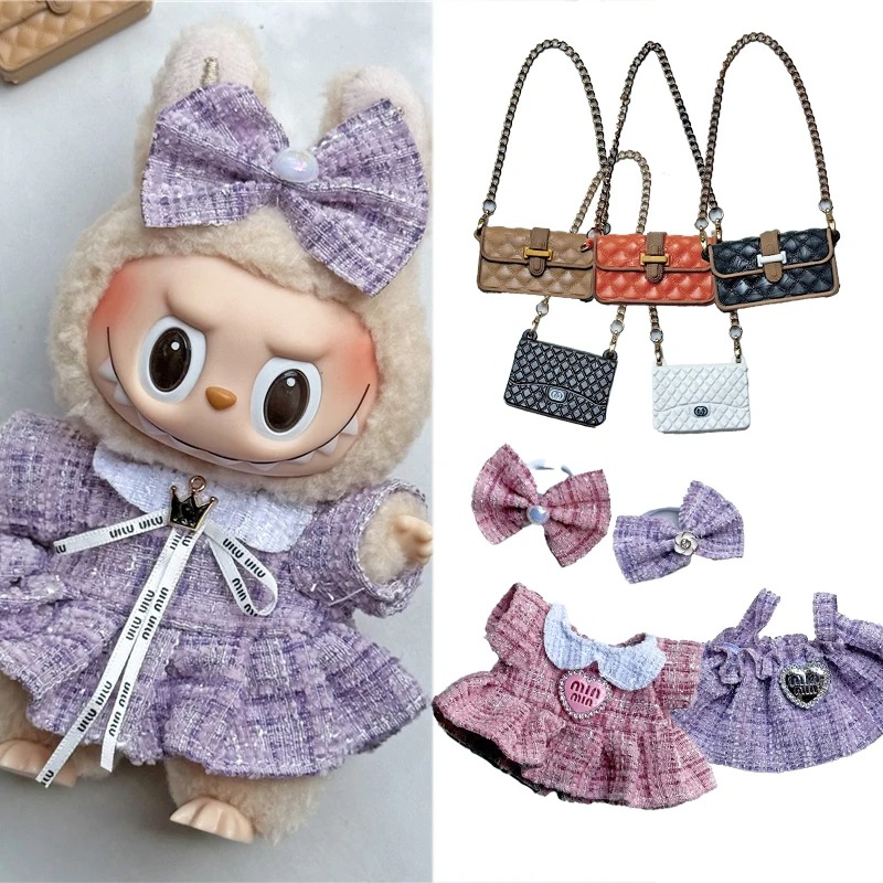 Luxury Bags And Shoes - 15 17cm For Labubu Doll Adorable
