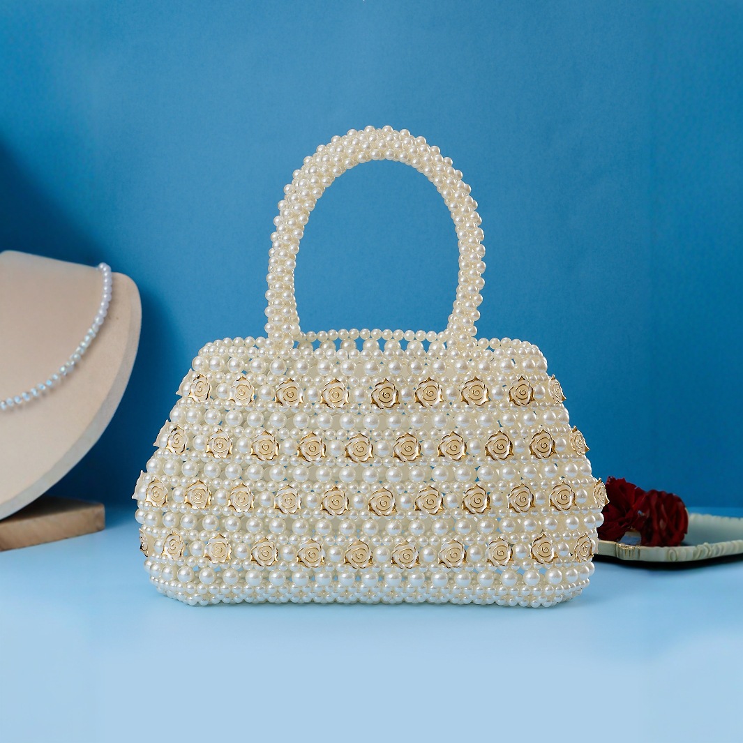 Luxury Bags Classy - Handmade Beading Bag Full Hand-Woven Bead
