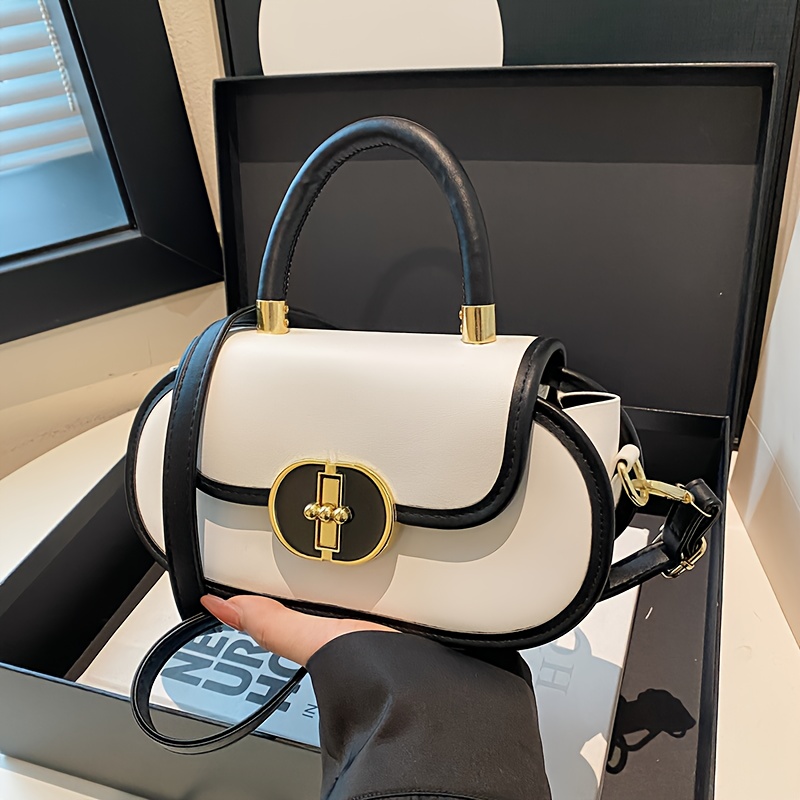 Luxury Bags Storage - Women's Elegant Small Square Crossbody Bag