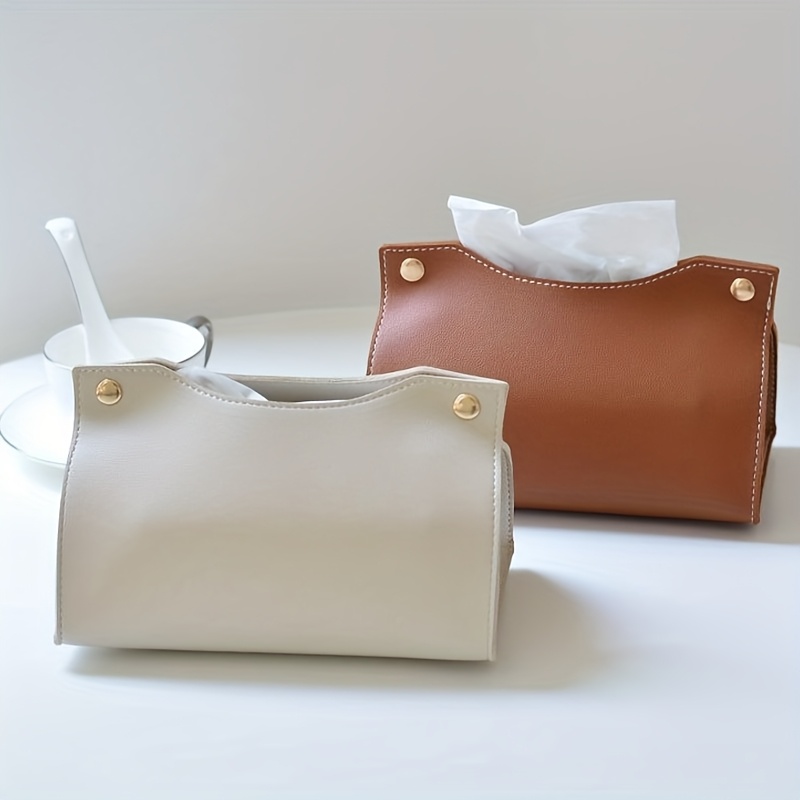 Luxury Bags Storage - Personalized Customized Light Luxury Leather Tissue