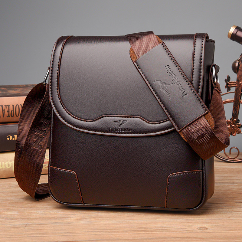Luxury Bags Storage - Luxury Brand Men Leather Shoulder Bags