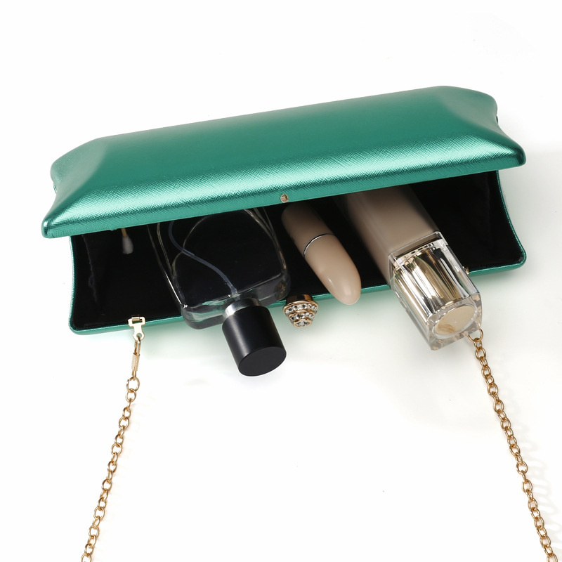 Classical Long Box Evening Bag - Luxury Bags Green review and price