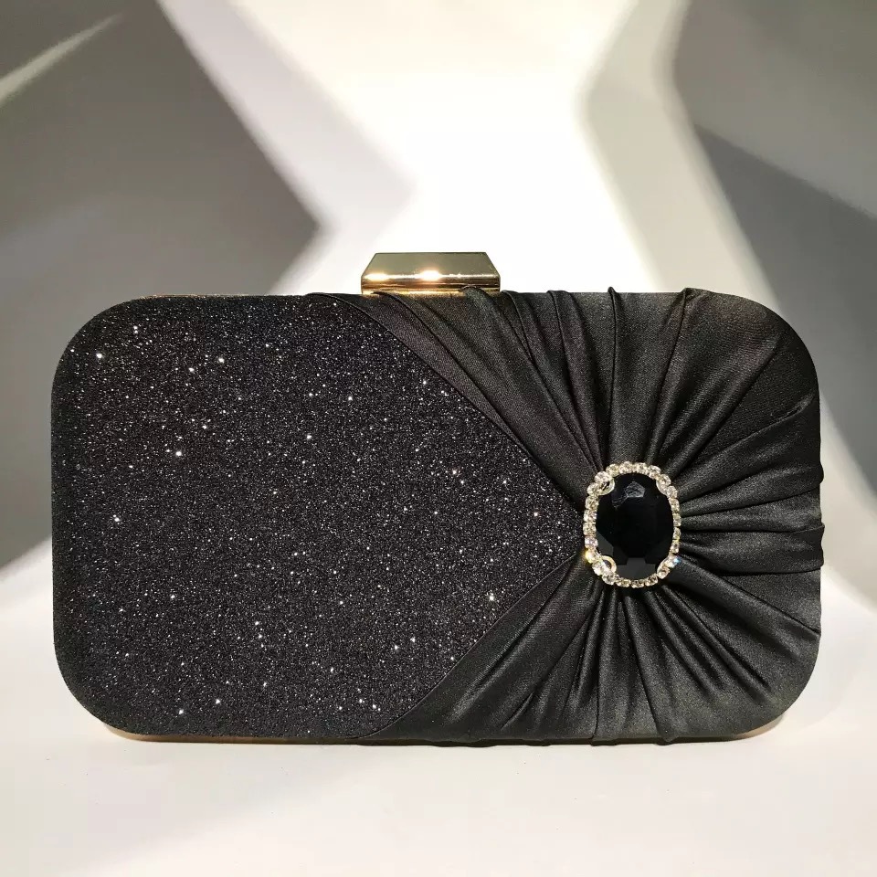Silver Luxury Crystal Evening  - Luxury Bags Green review and price