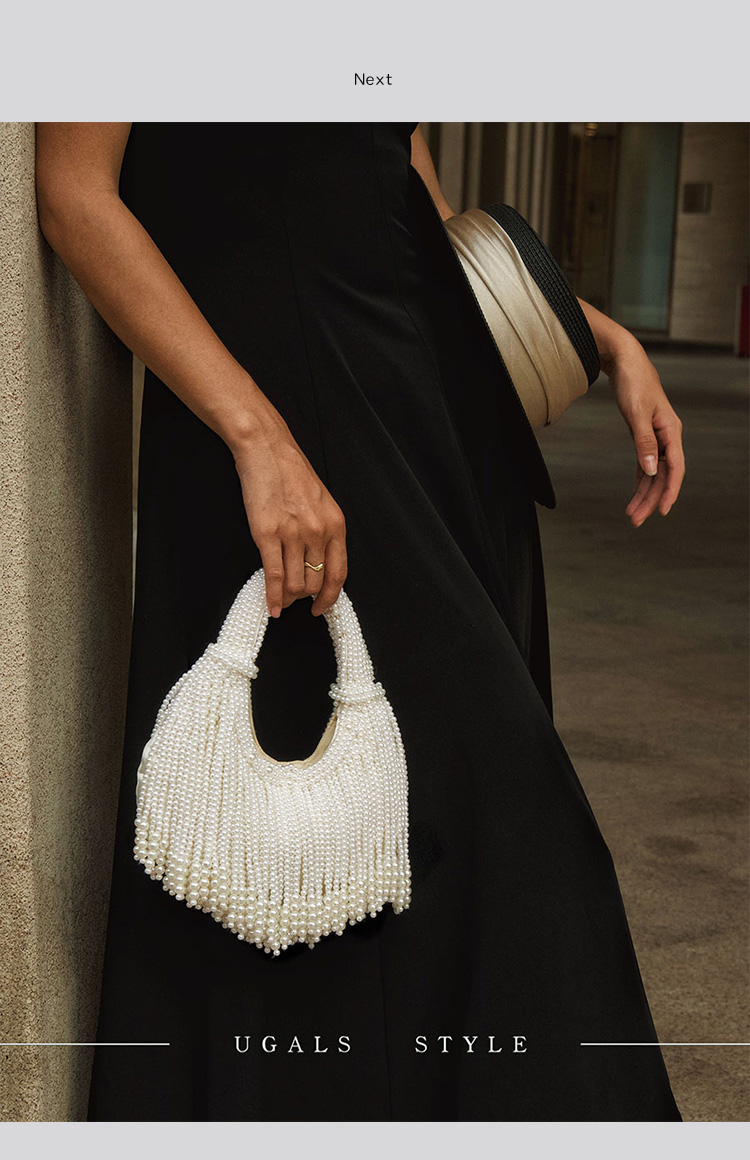 Design Handle Pearl Evening Cl - Luxury Bags Vendor review and price