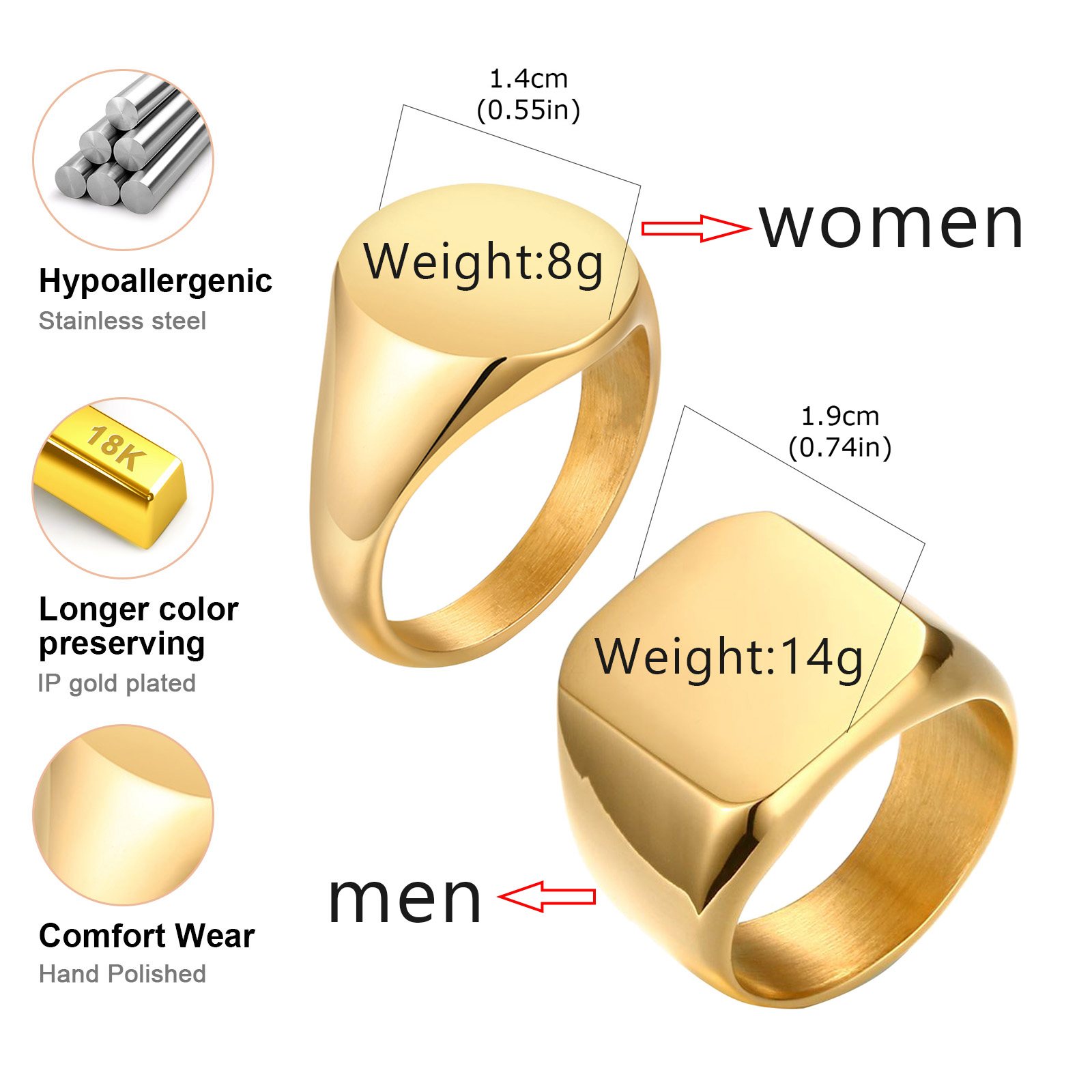 Personalized Jewelry 18 KT Gol - Luxury Bags Discount review and price