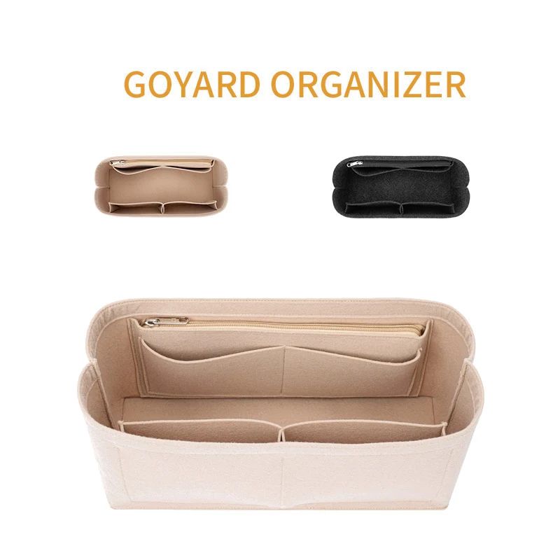 Felt Insert Bag Cosmetic Organ - Luxury Bags Goyard review and price